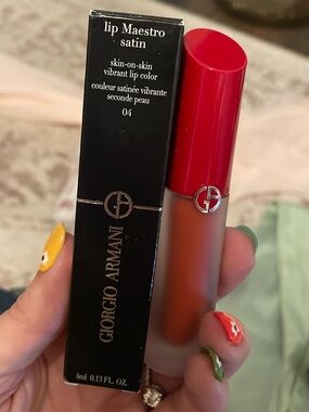 Giorgio Armani Lip Maestro Satin Liquid Lipstick